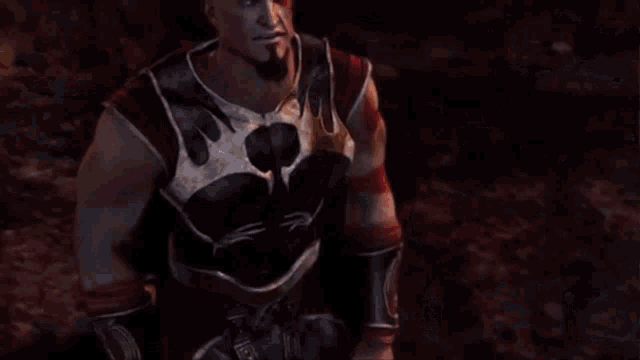 God Of War Kratos Gave Respect GIF