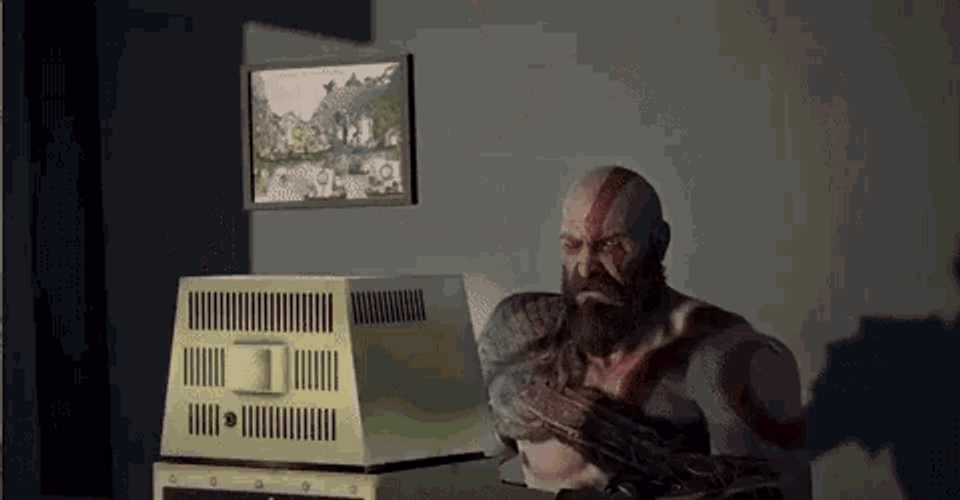 God Of War Atreus Not Agreeing To His Father GIF