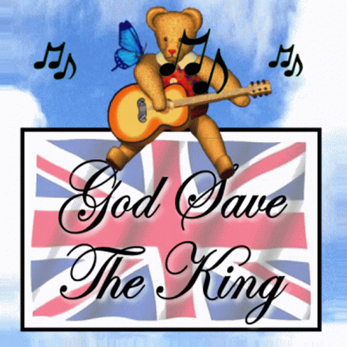 God Save The King National Anthem GIF