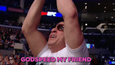 God Speed My Friend GIF