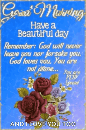 God Will Never Leave You Nor Forsake You GIF