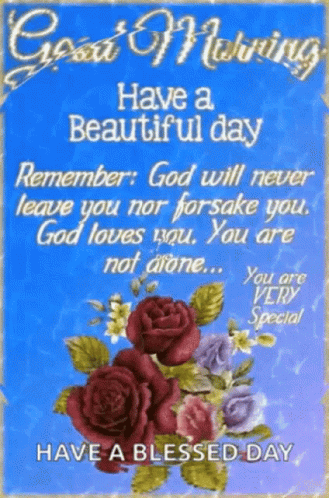 God Will Never Leave You Nor Forsake You GIF
