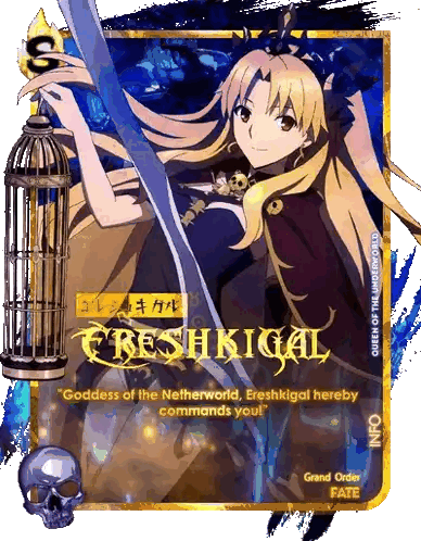 Goddess of the Netherworld Card