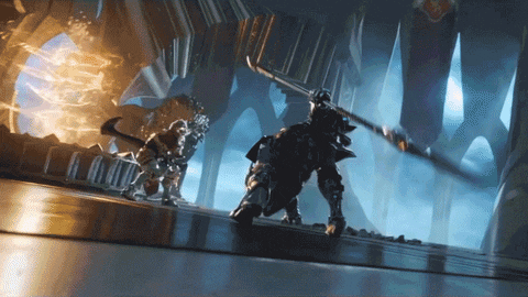 Godfall Orin Attacking Macros GIF