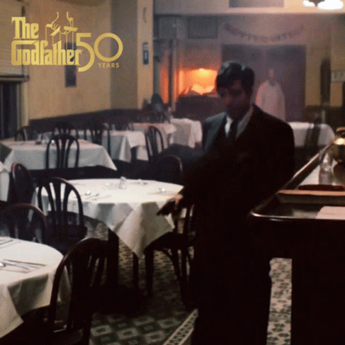 Godfather Al Pacino Drop Gun Walking Away GIF