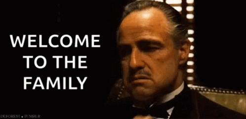 Godfather Welcome To The Family GIF
