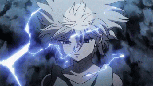 Godspeed Killua Zoldyck Anime Character GIF