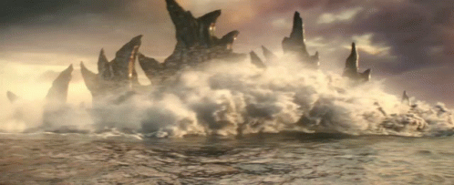 Godzilla 2021 Dive In GIF