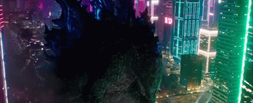 Godzilla 2021 In The City GIF