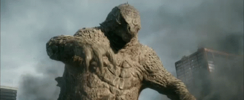 Godzilla 2021 Running In The City Fast GIF