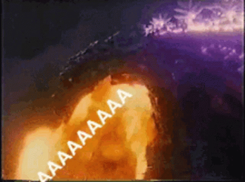 Godzilla Meme Atomic Breath GIF