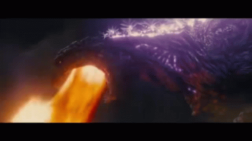 Godzilla Minus One Fire Blazing GIF