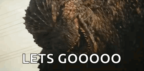 Godzilla Minus One Let's Go GIF
