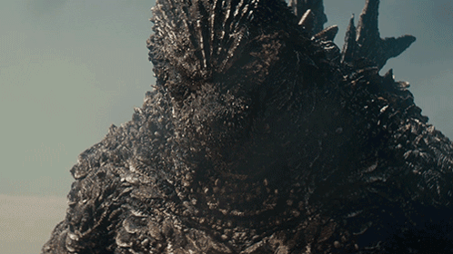Godzilla Minus One Looking GIF