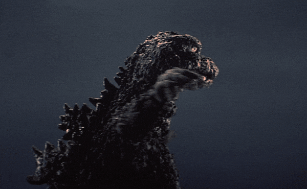 Godzilla Nodding Head Dance GIF