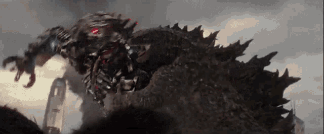 Godzilla Vs Kong Movie Fight Scene GIF