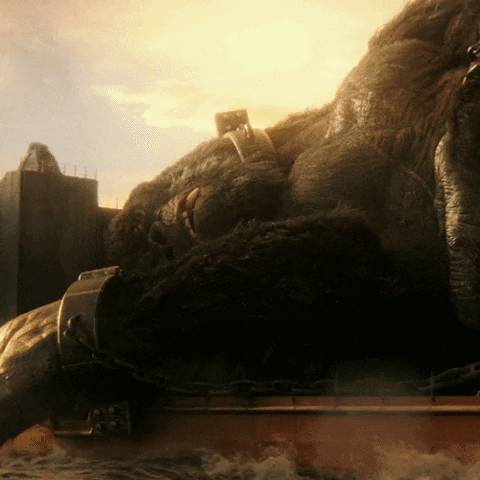 Godzilla Vs Kong Sleeping GIF