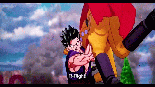 Gohan Slamming Gamma 1 Dragon Ball Super GIF