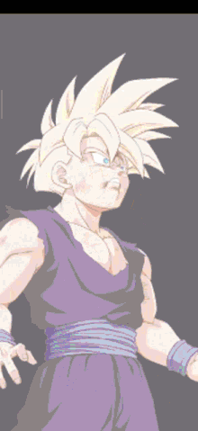 Gohan Super Saiyan Transformation GIF