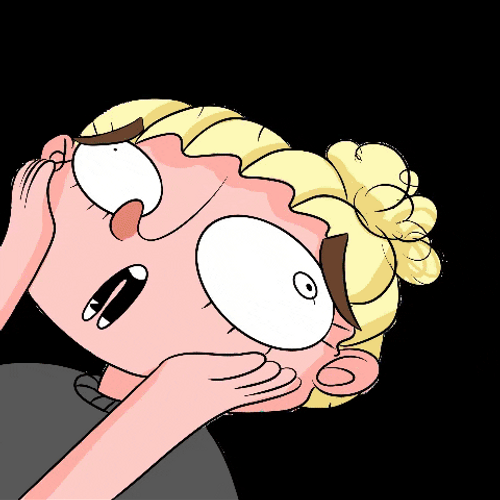 Going Crazy Animated Girl Face Palm Reaction
