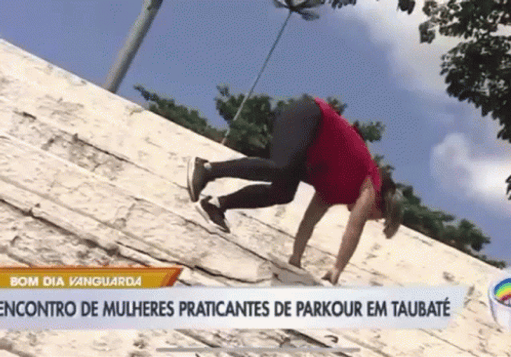 Going Home From Work Parkour GIF