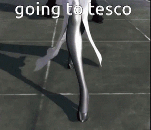 Going To Tesco With Long Legs GIF