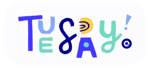 Going Up On A Tuesday Colorful Art GIF