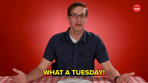 Going Up On A Tuesday Happy Aura GIF