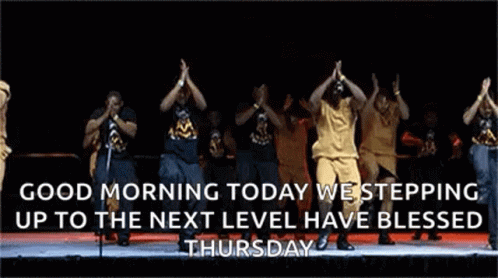 Going Up On A Tuesday Stage Group Dancing GIF