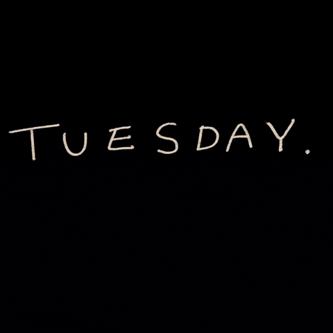 Going Up On A Tuesday Wavy Digital Art GIF