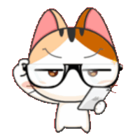 Gojill The Meow Nerd Sticker GIF