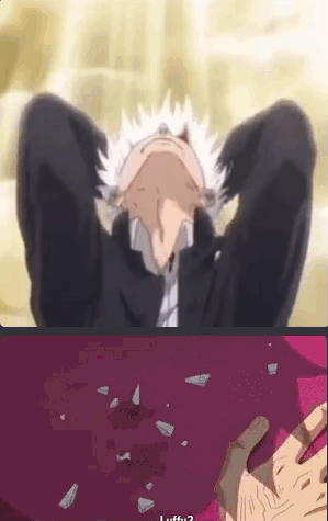 Gojo And Luffy Anger Meme GIF