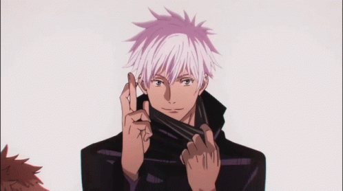 Gojo Domain Expansion Releasing Unlimited Void GIF