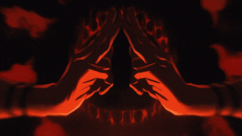 Gojo Domain Expansion Unleashing Red Technique GIF