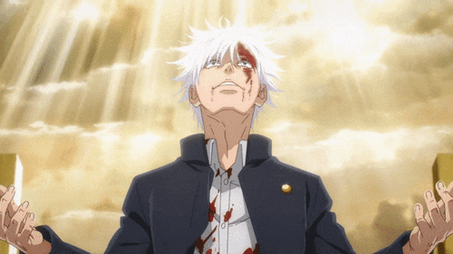 Gojo In So Much Frustration Meme GIF