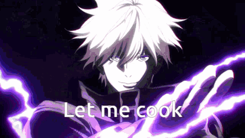 Gojo Lightning Hollow Purple Meme GIF