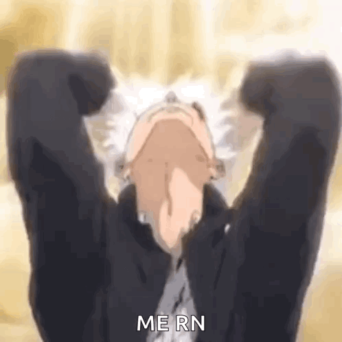 Gojo Loosing His Mind Meme GIF