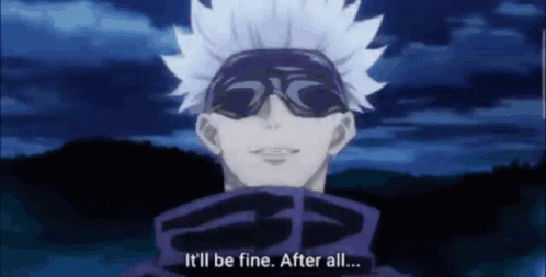 Gojo Satoru Insulting An Enemy GIF