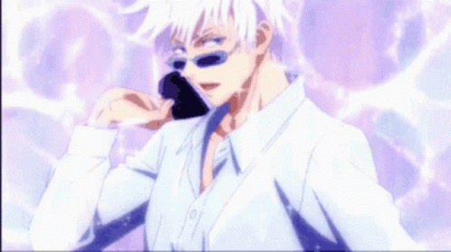 Gojo Satoru Looking Fierce GIF