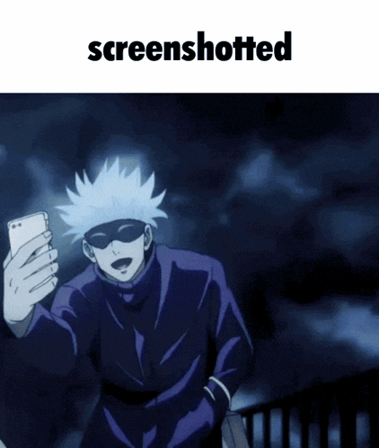 Gojo Screenshot Gif GIF
