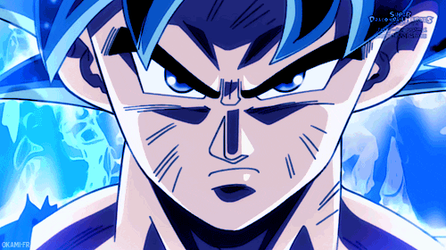 Gok Som Goku Eyes GIF