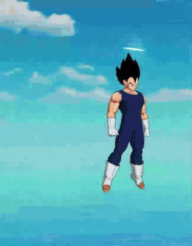 Goku And Vegeta Fusion Result GIF