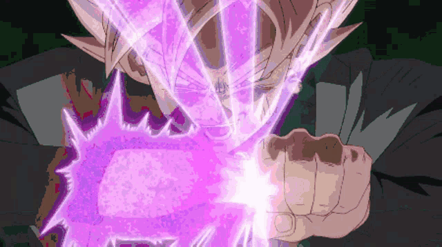 Goku Black Dragon Sword GIF