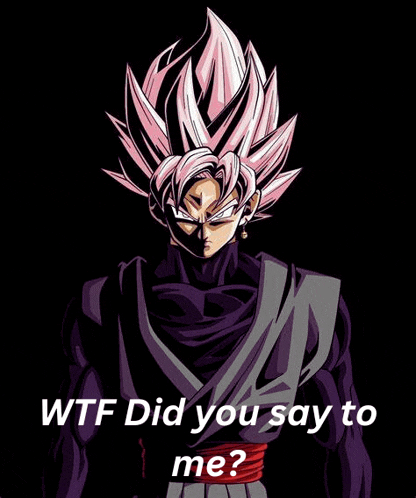 Goku Black Goku Black Rose Meme GIF