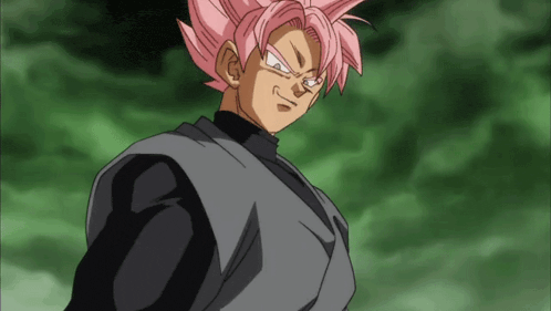 Goku Black Super Saiyan Rose Gif GIF