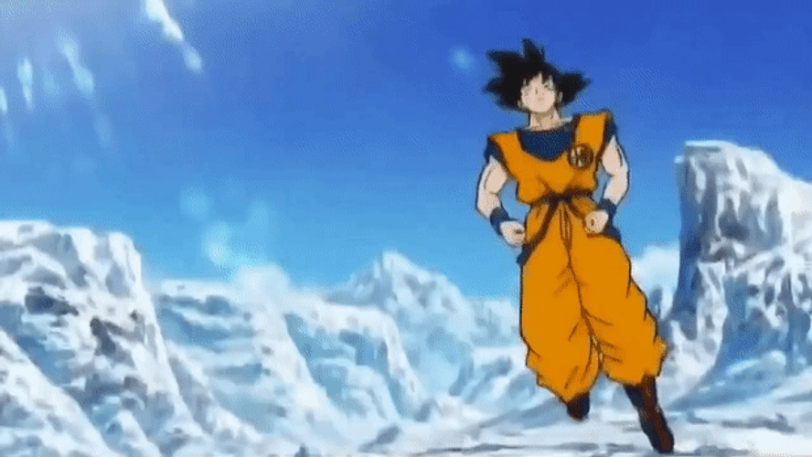 Goku Dance Jumping GIF