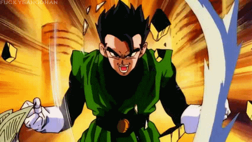 Goku Dragonball Z Powerful Attack GIF