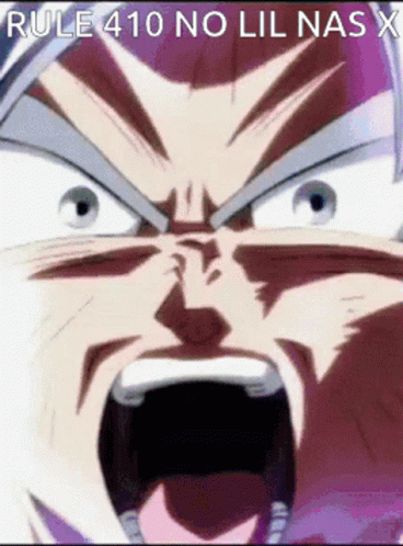 Goku Drip Rule 410 No Lil Nas X GIF