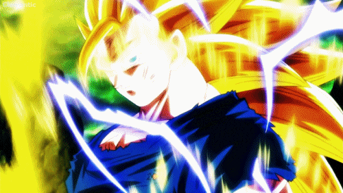 Goku Drip Super Saiyan 3 GIF