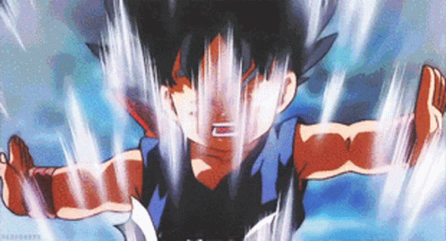 Goku Kamehameha Battle GIF